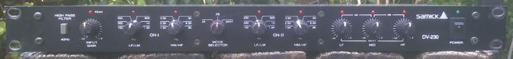 Crossover 3-weg Samick DV-230, Muziek en Instrumenten, Effecten, Gebruikt, Volume, Overige typen, Equalizer, Ophalen of Verzenden