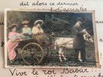 21-9-1905 En promenade - drie jongedames in een koetsje (FR), Verzamelen, Ansichtkaarten | Themakaarten, Ophalen of Verzenden
