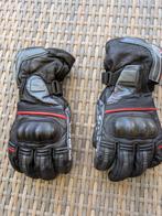 Zwart lederen motorhandschoenen, Motoren, Kleding | Motorkleding, Ophalen, Tweedehands, Handschoenen
