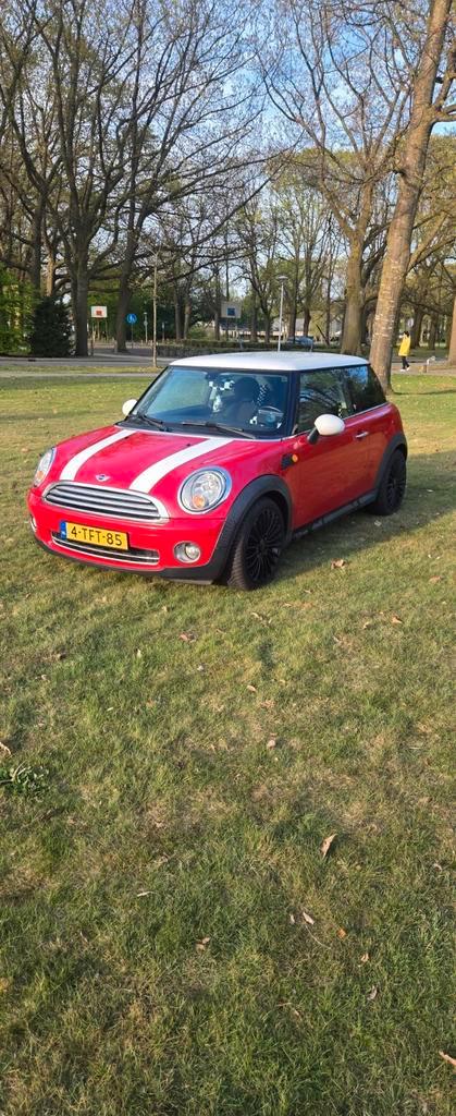 Mini 1.6 Cooper 2008 Rood, Auto's, Mini, Particulier, Cooper, ABS, Airbags, Airconditioning, Boordcomputer, Centrale vergrendeling