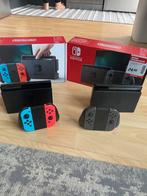 Nintendo Switch - 2 Consoles met Accessoires, Spelcomputers en Games, Games | Nintendo Switch, Ophalen, Online, Gebruikt, 3 spelers of meer
