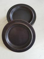 Arabia bordjes bruin, Huis en Inrichting, Keuken | Servies, Gebruikt, Verzenden, Keramiek, Bord(en)