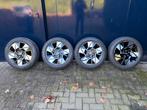 18 inch velgen met all season banden, Auto-onderdelen, Ophalen, 18 inch, 215 mm, Banden en Velgen