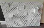 IKEA SKÅDIS Prikbord met Accessoires, Huis en Inrichting, Woonaccessoires | Memoborden, Ophalen, Zo goed als nieuw, Prikbord