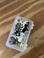 Bak met schleich dieren, Ophalen of Verzenden, Gebruikt