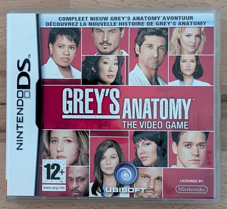 Nintendo DS game Grey's Anatomy - the video game, Spelcomputers en Games, Games | Nintendo DS, Zo goed als nieuw, Avontuur en Actie