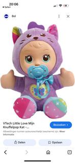 V tech interactieve knuffel kat, Kinderen en Baby's, Speelgoed | Vtech, Ophalen of Verzenden, Zo goed als nieuw