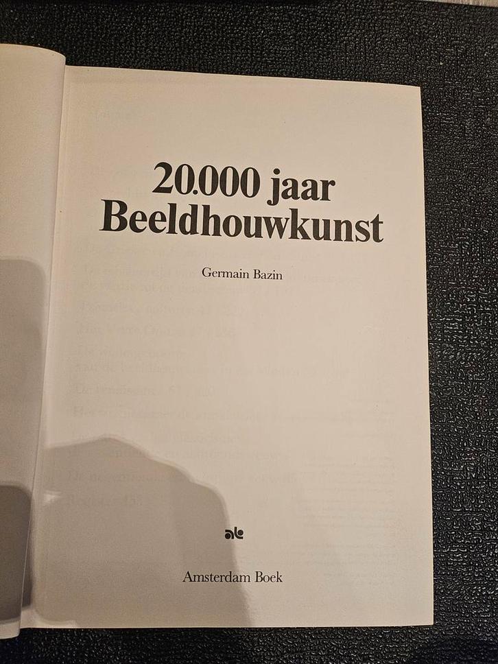 20.000 jaar Beeldhouwkunst - Germain Bazin, Boeken, Kunst en Cultuur | Architectuur, Zo goed als nieuw, Overige onderwerpen, Ophalen of Verzenden