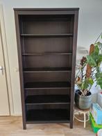 Boekenkast zwartbruin IKEA Hemnes 90x197cm, Ophalen, Met plank(en), Gebruikt, 50 tot 100 cm