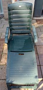 Hartman Verstelbare Tuin-/ligstoel, Tuin en Terras, Ligbedden, Ophalen, Gebruikt, Kunststof, Verstelbaar