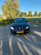 Seat Leon 1.6 75KW 2007 Zwart, Auto's, 4 cilinders, Leon, Zwart, 1200 kg