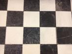 Zwart wit geblokt natuursteen getrommeld 20x20x1 cm., Tuin en Terras, Ophalen, Overige typen, Info@walstra.nl, Nieuw