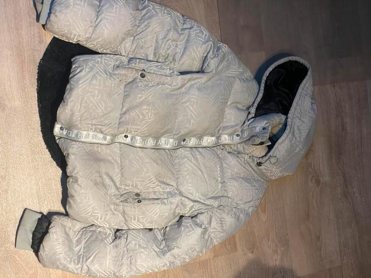 Winterjas puffer daily paper grijs maat L, Kleding | Heren, Jassen | Winter, Gedragen, Maat 52/54 (L), Grijs, Ophalen of Verzenden