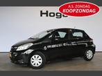Toyota Yaris 1.0 VVT-i Now Airco Elektrisch Pakket 1e Eigena, Euro 5, Stof, Met garantie (alle), Zwart