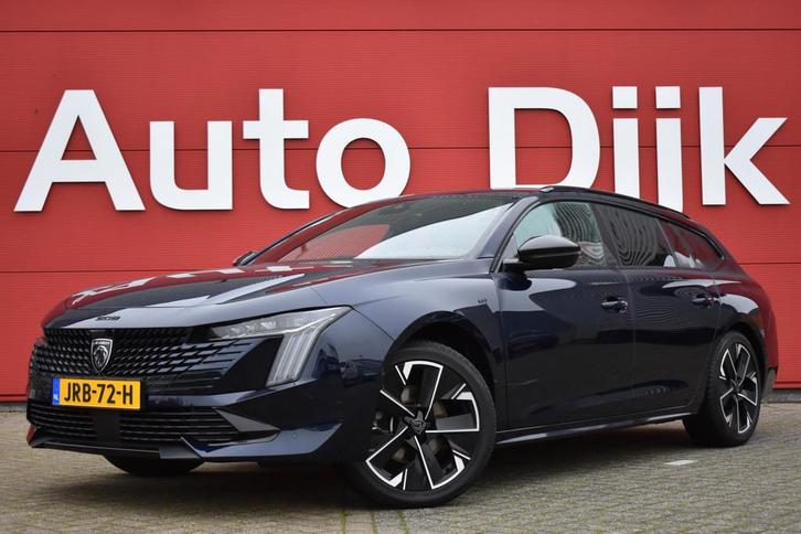 Peugeot 508 SW 1.2 PureTech 130 GT LED | Leder | Camera | HU, Auto's, Peugeot, Bedrijf, Te koop, 360° camera, ABS, Achteruitrijcamera