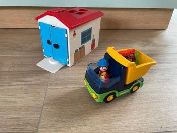 Playmobil Bouwvakker met Garage beschikbaar voor biedingen