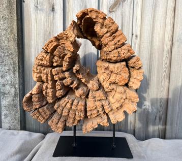 Boomstam op metalen voet XL ornament. beschikbaar voor biedingen