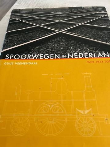 Het. prachtige boek spoorwegen in Nederland van 1834 tot nu  beschikbaar voor biedingen