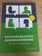 Psychologische Gespreksvoering - Lang & van der Molen, Klinische psychologie, Ophalen of Verzenden, Zo goed als nieuw, Prof. dr. G. Lang en Prof. dr. H.T. van der Molen