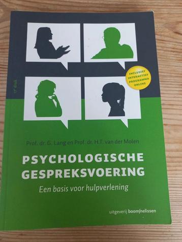 Psychologische Gespreksvoering - Lang & van der Molen beschikbaar voor biedingen