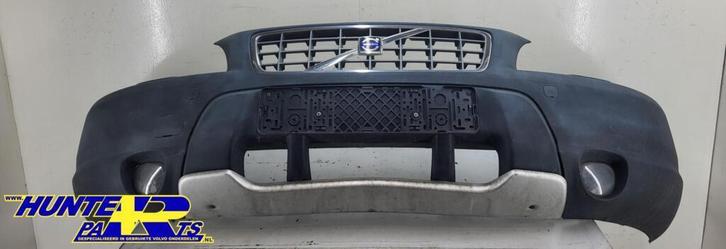 Voorbumper blauw Volvo XC70 II ('02-'07) 9190896, Auto-onderdelen, Carrosserie en Plaatwerk, Bumper, Volvo, Voor, Gebruikt, Ophalen of Verzenden
