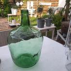 Oud groene gistfles, Antiek en Kunst, Antiek | Glas en Kristal, Ophalen of Verzenden