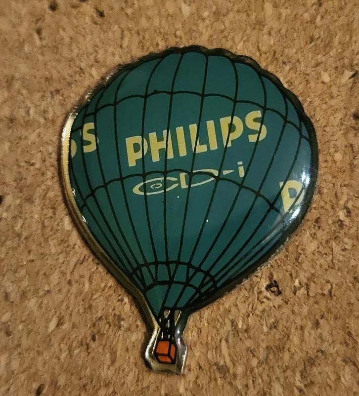 Ballonpin philips, Verzamelen, Speldjes, Pins en Buttons, Merk, Ophalen of Verzenden