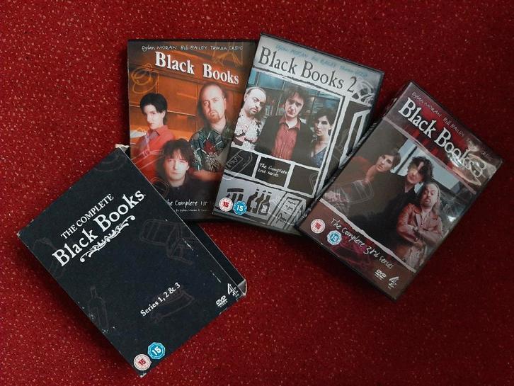 DVD Black Books / Engelse Zwarte Comedy / Compleet, Cd's en Dvd's, Dvd's | Komedie, Gebruikt, Overige genres, Boxset, Alle leeftijden