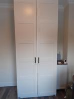 2 x IKEA Bergsbo deuren wit met scharnier, Ophalen of Verzenden, Minder dan 25 cm, 50 tot 100 cm, 200 cm of meer