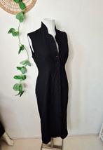 Vintage The J.Peterman Company wollen pencildress S, Zwart, The J. Peterman Company, Ophalen of Verzenden, Zo goed als nieuw