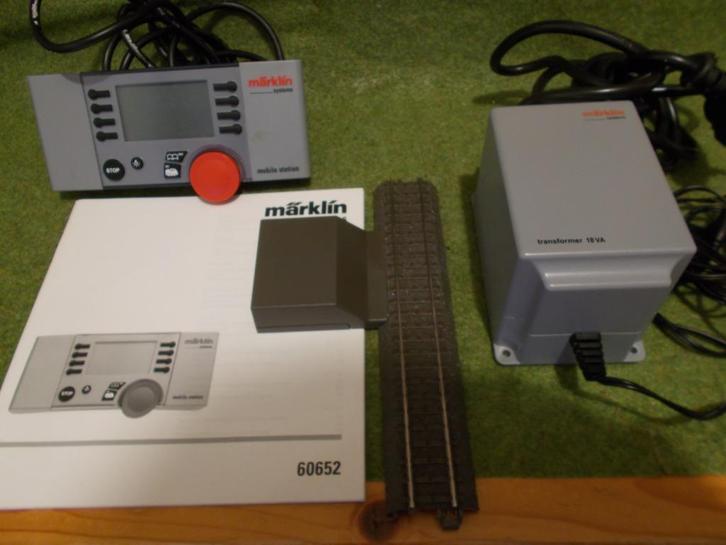 Marklin Digitale besturing Mobilestation 60652 Verzenden kan, Hobby en Vrije tijd, Modeltreinen | H0, Zo goed als nieuw, Transformator of Voeding