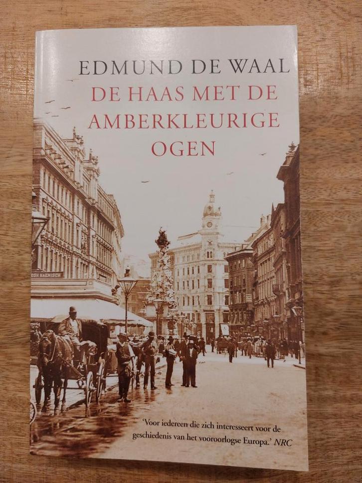 De haas met amberkleurige ogen - Edmund de Waal, Boeken, Biografieën, Zo goed als nieuw, Ophalen of Verzenden