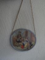 glas in lood raamhanger cries of london, Antiek en Kunst, Antiek | Glas en Kristal, Ophalen of Verzenden