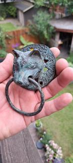Bronzen fabeldier ,bodemvondst hoe oud?, Ophalen of Verzenden