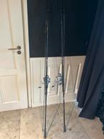 2 x British Carp Buster Hengels + Molen, Ophalen of Verzenden, Gebruikt, Werphengel