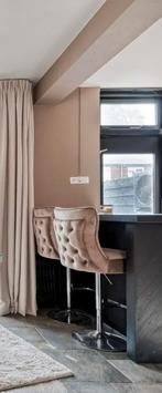 Bar met verstelbare Stoelen, Huis en Inrichting, Barkrukken, Ophalen, In hoogte verstelbaar, 60 tot 90 cm, Zo goed als nieuw