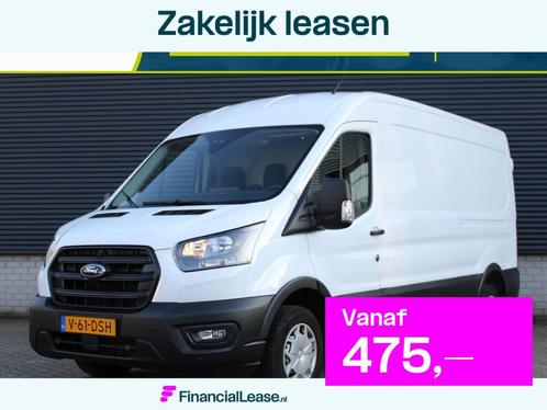 FORD Transit 350 L3H2 130pk FWD Trend I Sync 4 I Navigatie I, Auto's, Bestelauto's, Bedrijf, Lease, Financial lease, Airconditioning