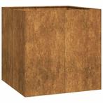 AANBIEDING | Plantenbak roestig 80x80x80 cm weervast staal, Verzenden, Nieuw, Tuin