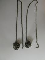 Alpaca dubbele Zeeuwse knoop Goes ketting Jasseron schakel, Sieraden, Tassen en Uiterlijk, Kettingen, Ophalen of Verzenden, Zo goed als nieuw