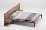 Artisan Latus bed, Europees walnoot, Huis en Inrichting, Slaapkamer | Bedden, Ophalen, Bruin, Tweepersoons, Zo goed als nieuw
