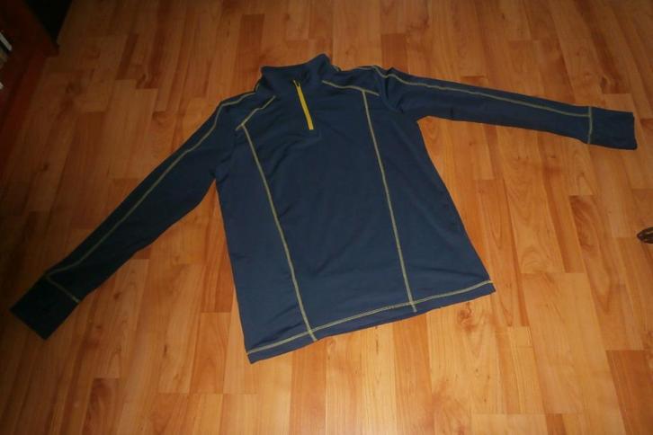 Fijne Thermo Ski Pully mt M (Crivit) blauw als nieuw., Kleding | Heren, Sportkleding, Zo goed als nieuw, Overige typen, Maat 48/50 (M)