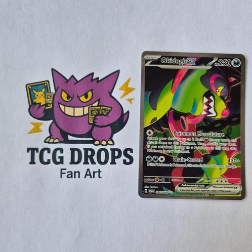 Okidogi EX 090/064 Shrouded Fable, Hobby en Vrije tijd, Verzamelkaartspellen | Pokémon, Nieuw, Losse kaart, Ophalen of Verzenden