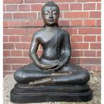 Groot Thais bronzen Boeddhabeeld, Ophalen of Verzenden, Gebruikt