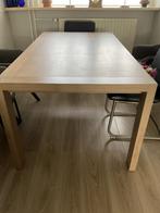 Eettafel en stoelen, Huis en Inrichting, Tafels | Eettafels, Ophalen, 50 tot 100 cm, Zo goed als nieuw, Vijf personen of meer
