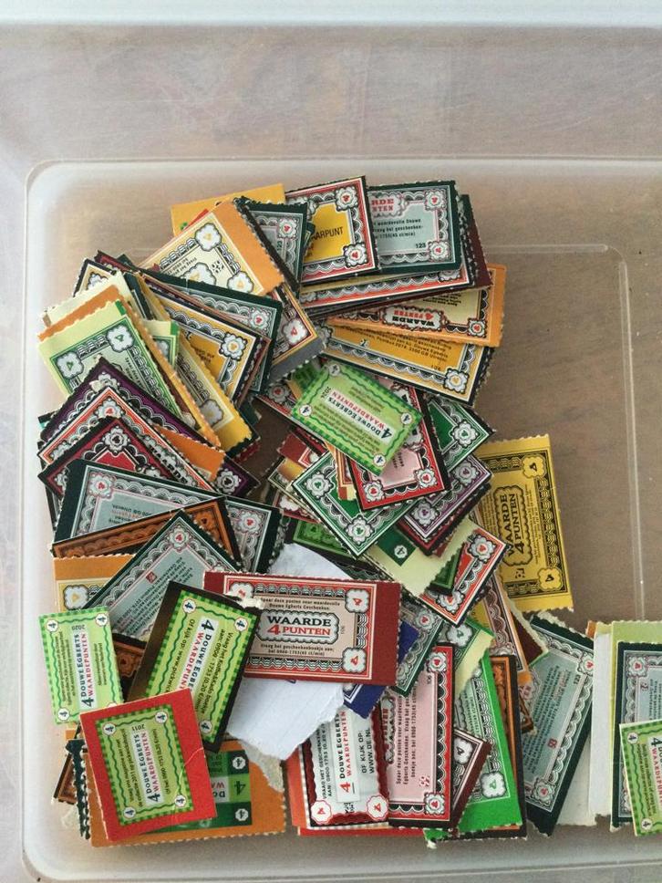 GEZOCHT Douwe Egberts punten, Hobby en Vrije tijd, Spaarzegeltjes, Zegels, Bonnen of Punten, Koffie of Thee, Ophalen of Verzenden