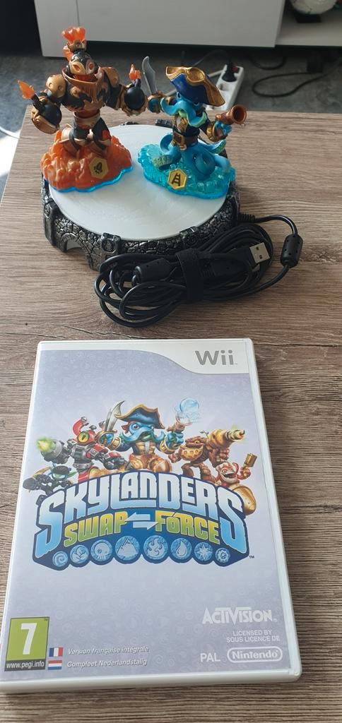 Skylanders divers giants swapforce en normaal 3DS en WII, Spelcomputers en Games, Games | Nintendo Wii, Zo goed als nieuw, Avontuur en Actie