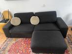 Bank Ikea Kivik zwart, Huis en Inrichting, Banken | Bankstellen, Ophalen, Gebruikt, 75 tot 100 cm, Stof