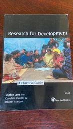 Research for development, Boeken, Studieboeken en Cursussen, Ophalen of Verzenden, Alpha, Zo goed als nieuw, WO