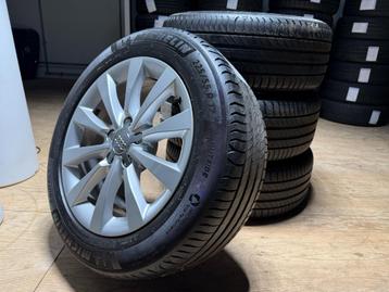 17 Inch originele Audi A6 4G Velgen + Zomerbanden  beschikbaar voor biedingen