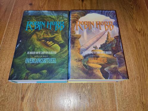 Robin Hobb - 2 Boeken van de zoon van de krijger - Hardcover, Boeken, Fantasy, Gelezen, Ophalen of Verzenden